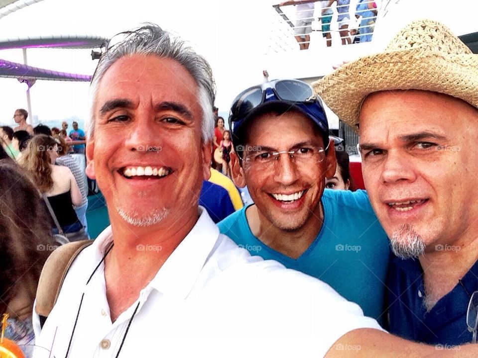 Friends enjoying outdoors