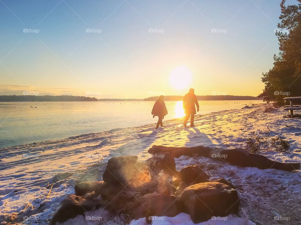 A beautiful winter day