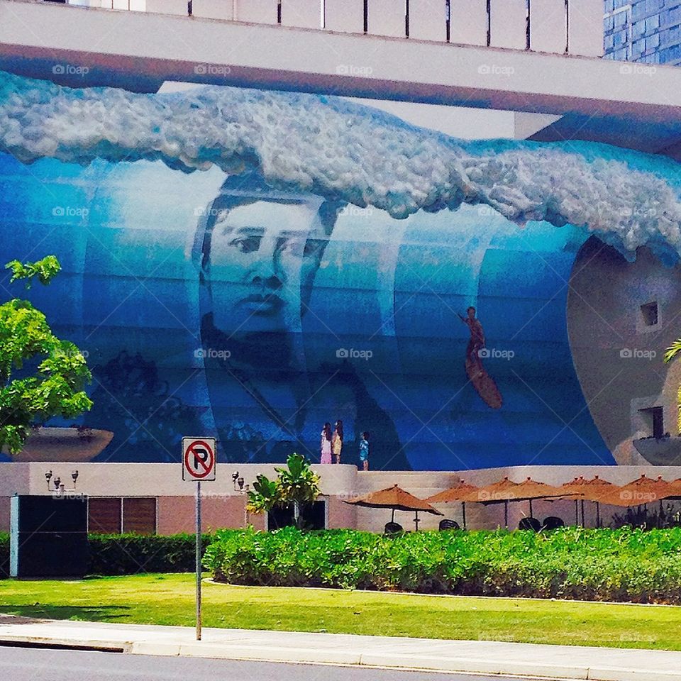 Hawaii mural