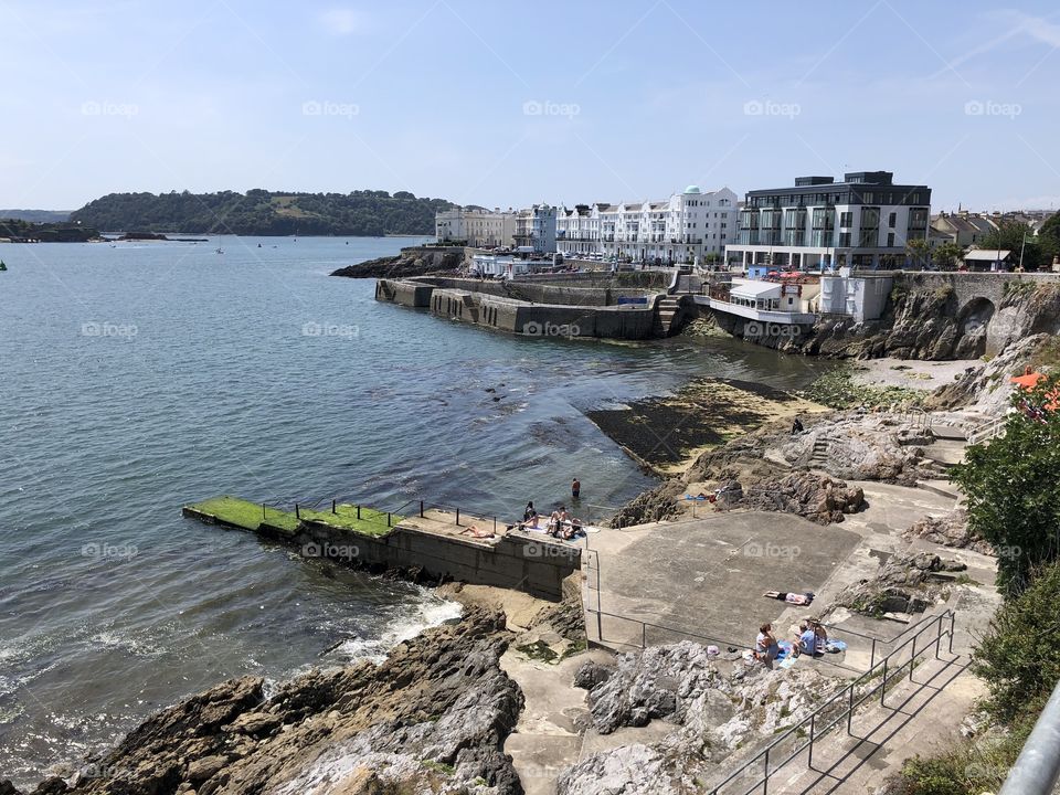 One of several July 16th photographs of the delightful, Plymouth Hoe, Plymouth, UK