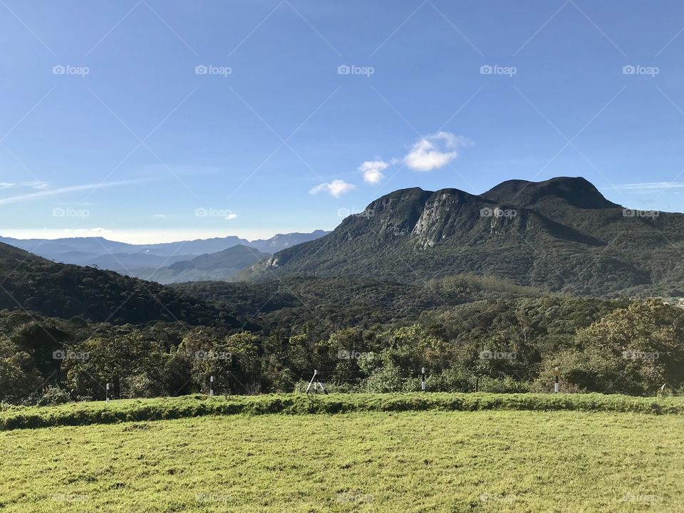 Distant view of Moon-Plains, amazing view that mountains touches sky...