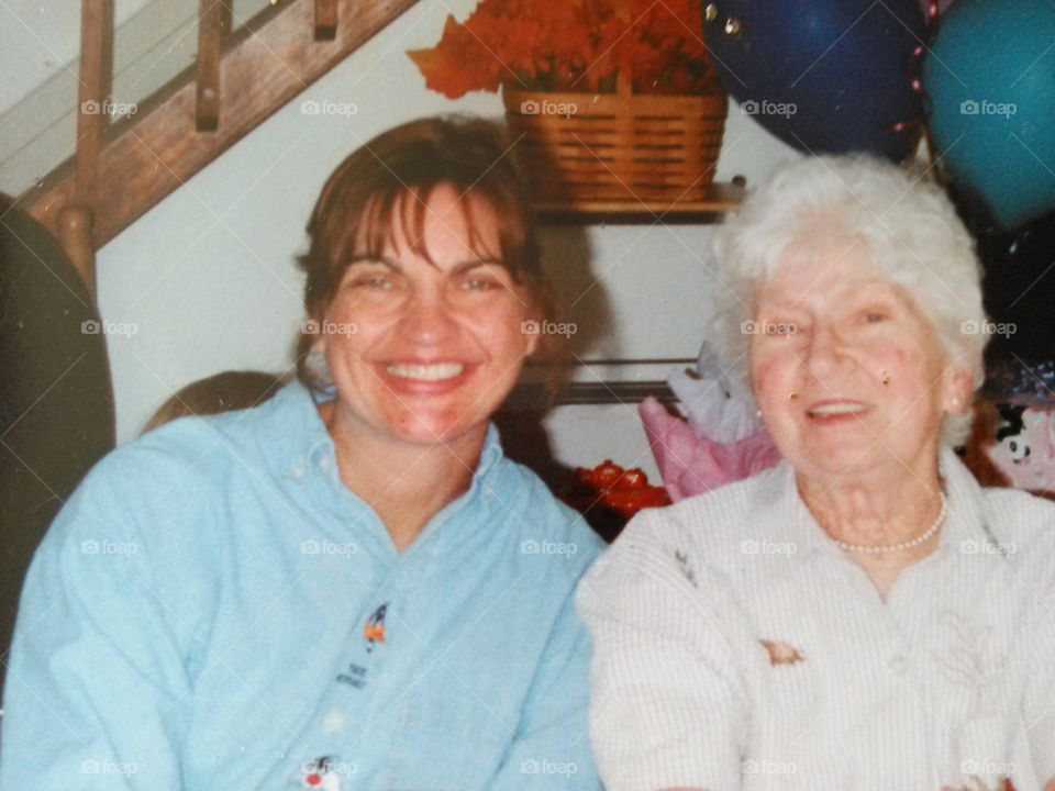 Linda & Alice. My mom and my grandma, before she passed  