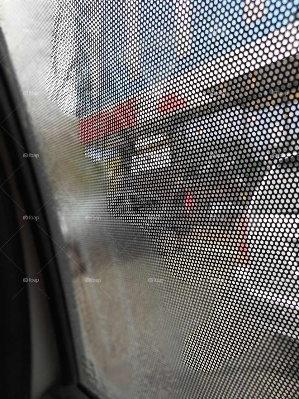 View from the car window