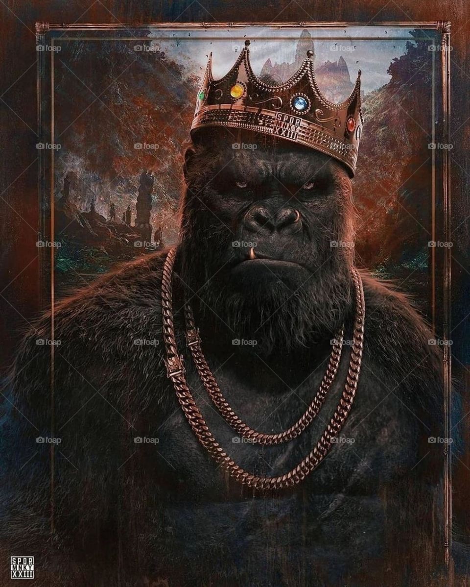 a king monkey