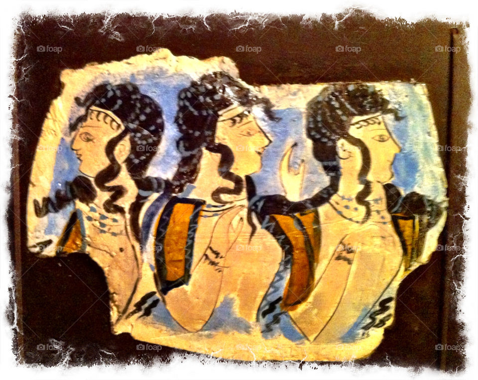 art reproduction frescoes by emmanuel saltis by emmanuelgr