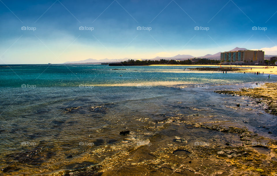 Del Reducto beach, Arrecife, Lanzerote