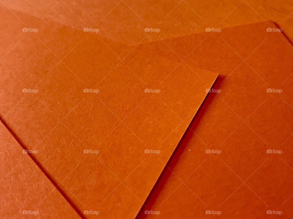 Pieces of Orange Paper