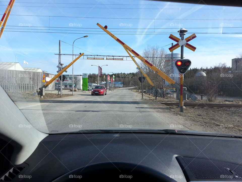 Railway crossing
