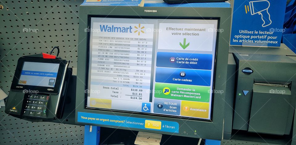 self-service checkout