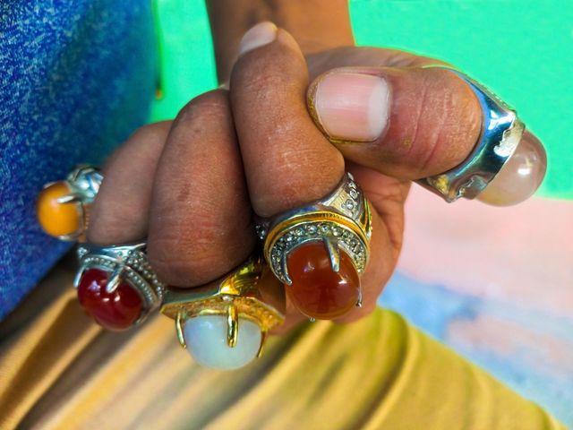 Agate rings