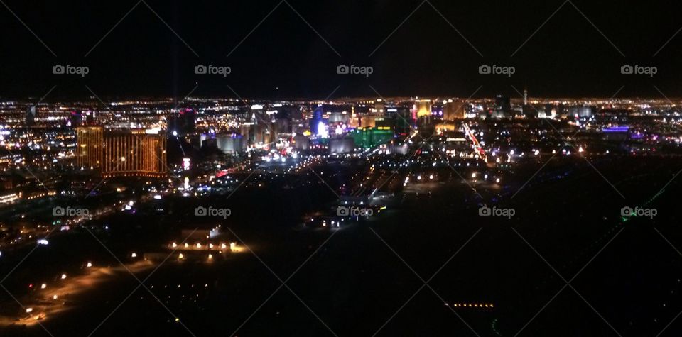 Las Vegas at night 