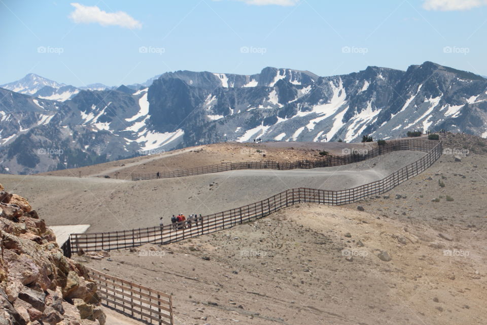 Mountain biking trails at Mammoth Mountain
