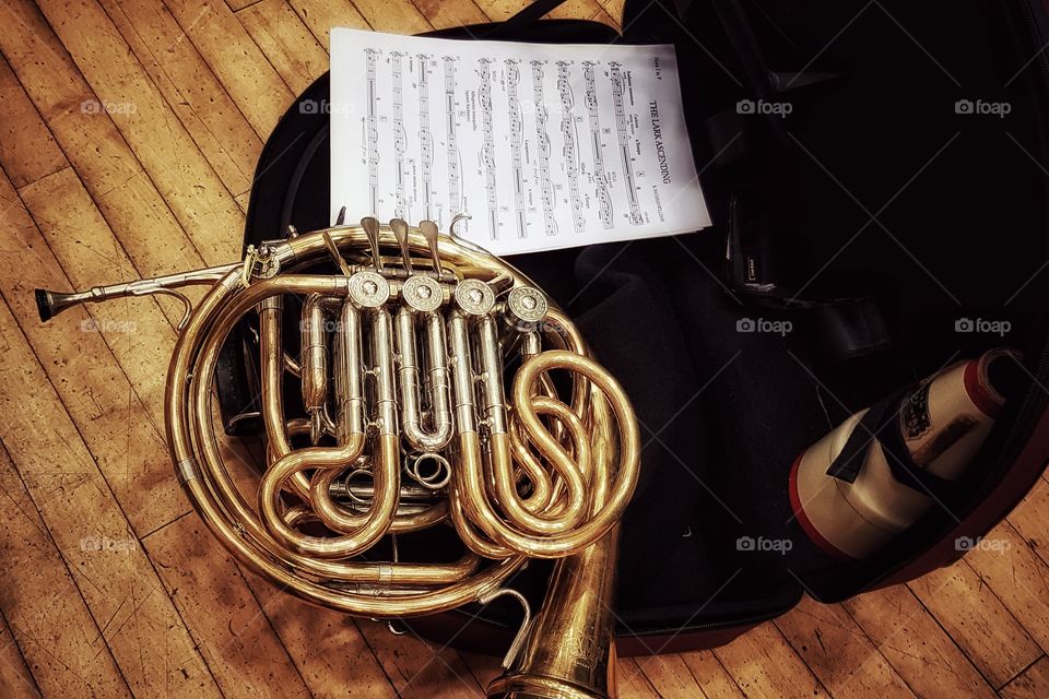 Paxman full triple French Horn in Marcus Bonna case