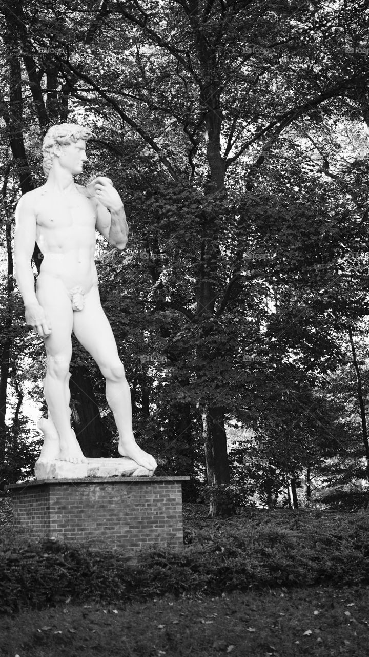 Art in black and white in Antwerp