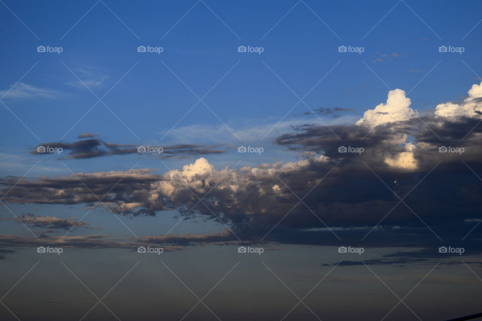 Scenic view of storm cloud