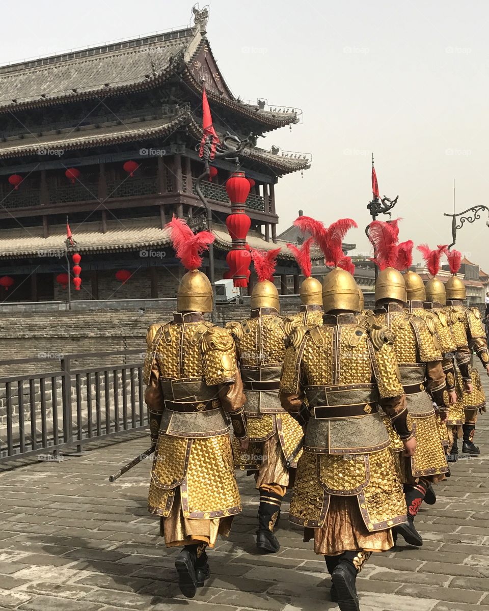 Chinese warriors 