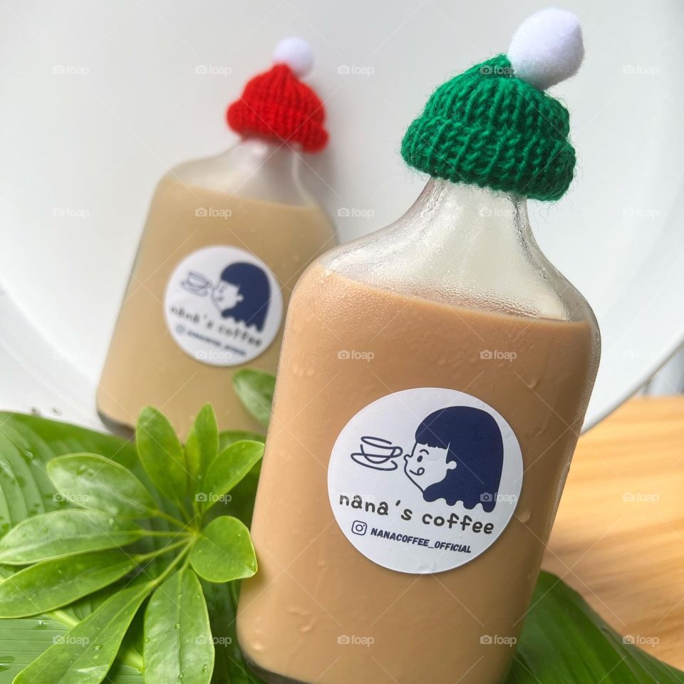 Christmas flavoured drinks in latte, mocha, strawberry mocha and peppermint mocha