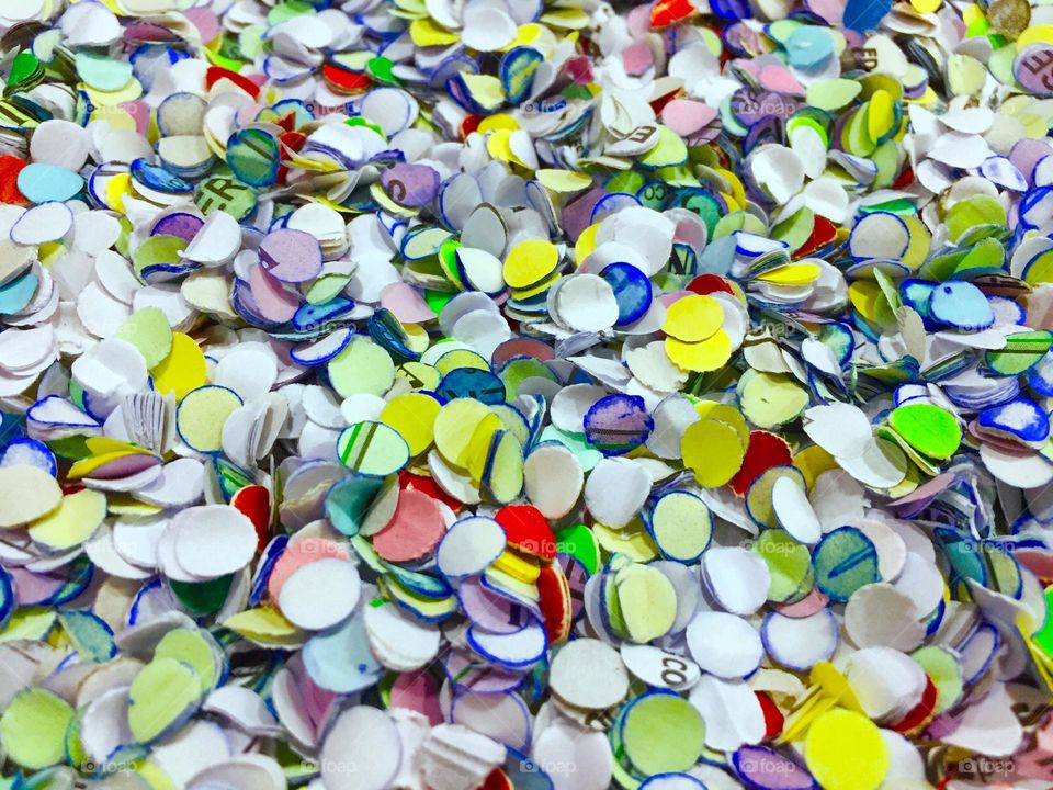 Recycled papers for designs