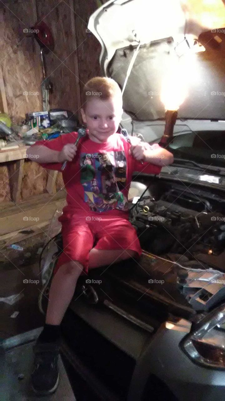 kid mechanic