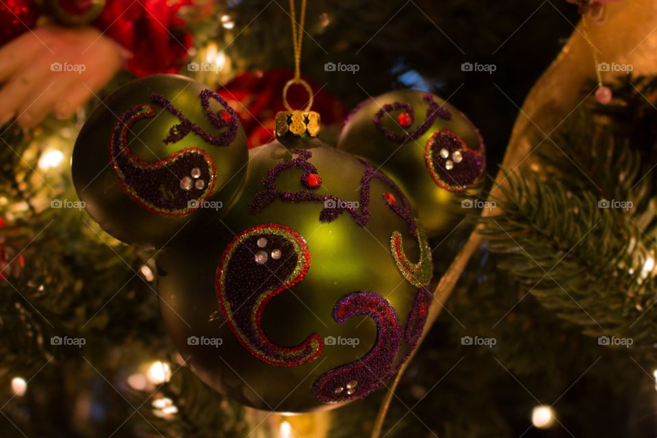 Mickey Christmas Ornament