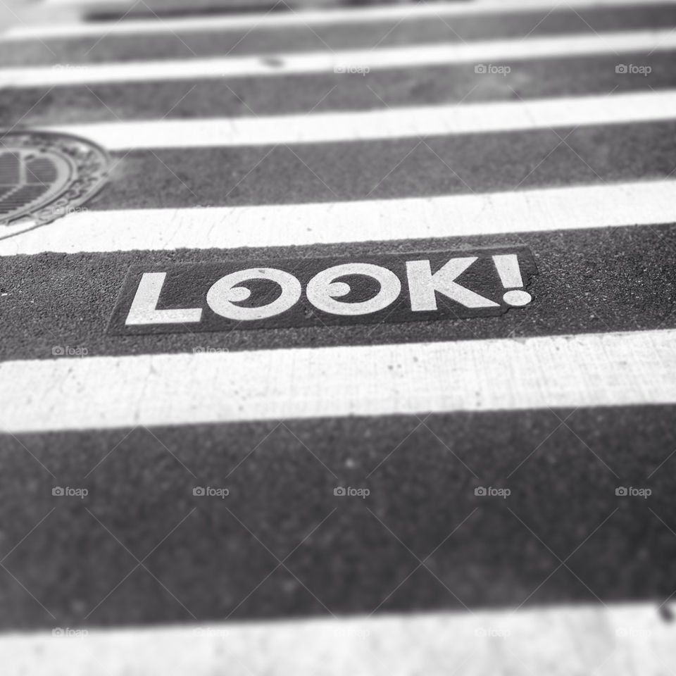 LOOK sign