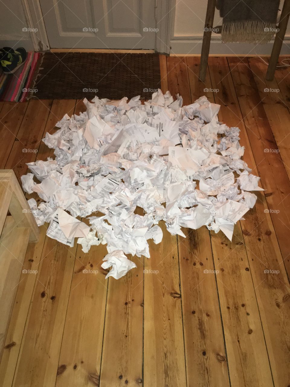 Paper trash 