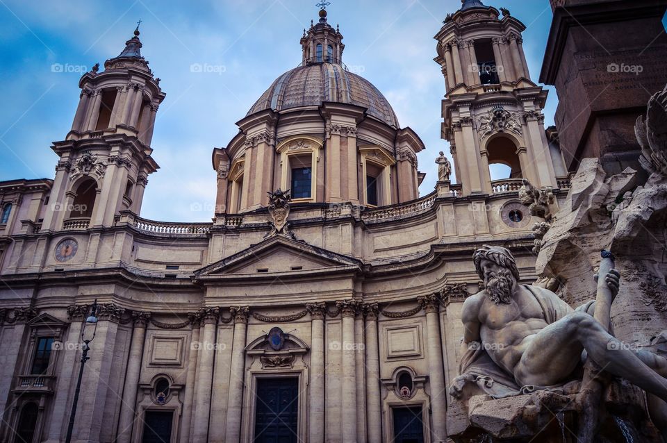 Iglesia de Santa Inés en Agonía, Piazza Navona (Roma - Italy)