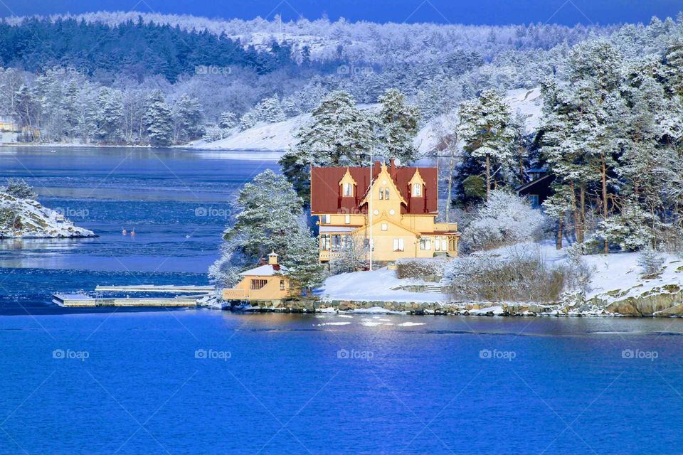 House in Stockholms archipelago