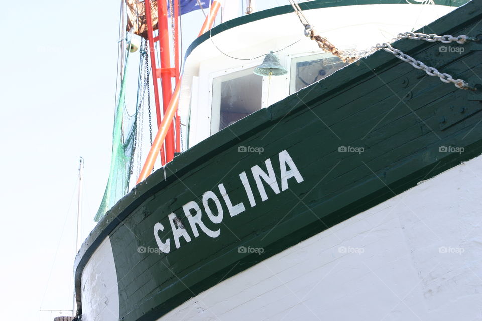 Shrimp boat Carolina