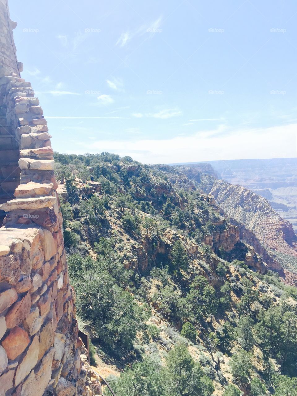 Desert view tower. South rim Grand Canyon 