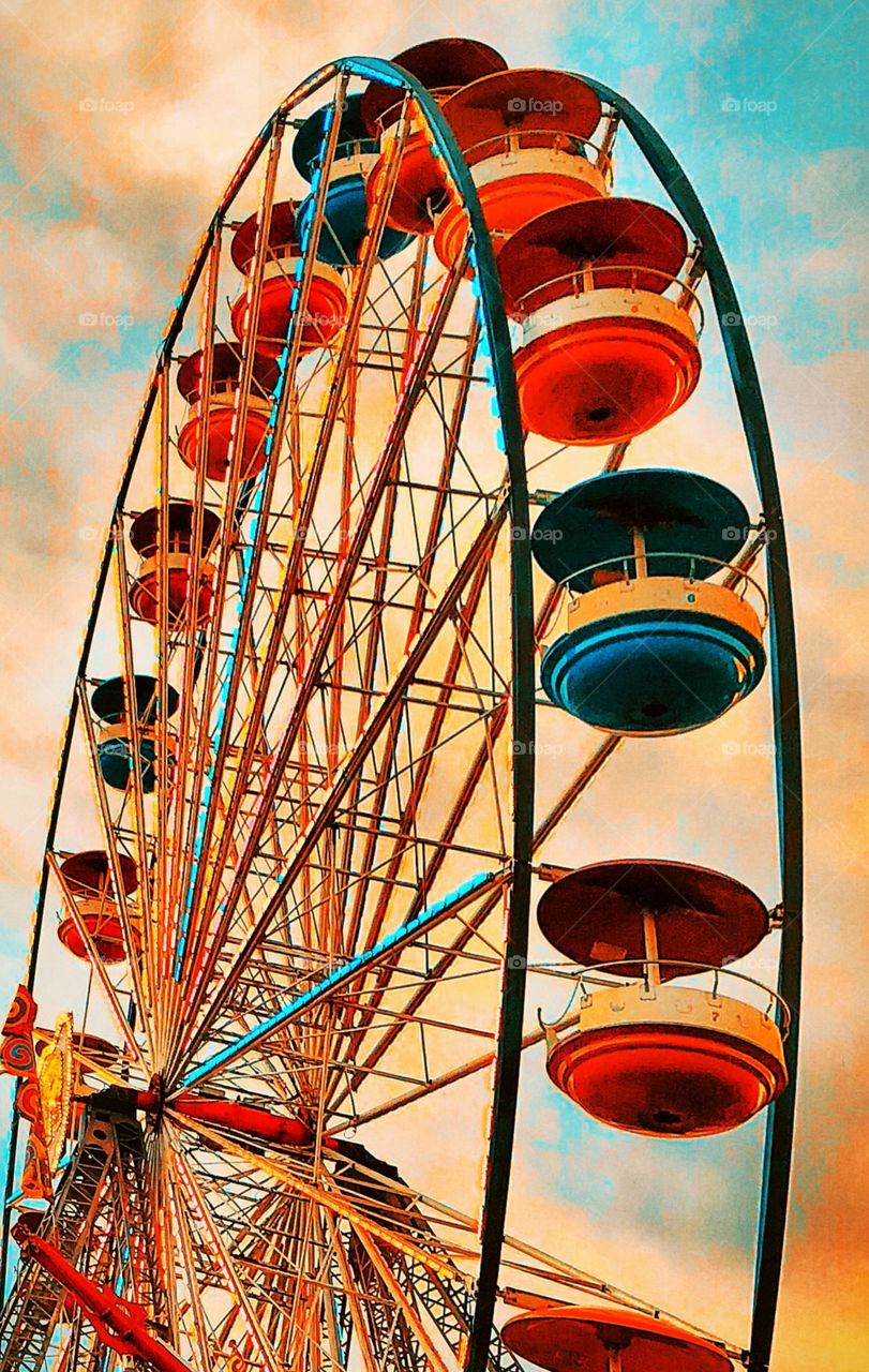 Ferris Wheel at the carnival 