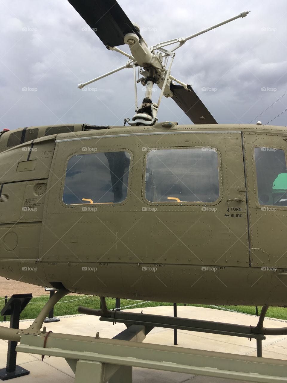 This is a picture of a old helicopter flew In world war 2