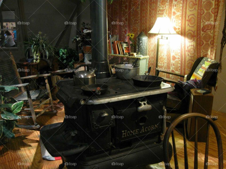 Museum granny's stove