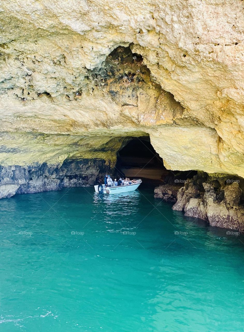 Portugal beach and caves