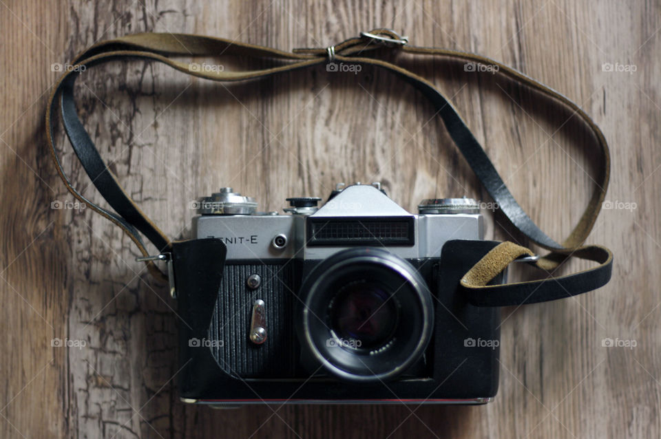 Vintage photo camera