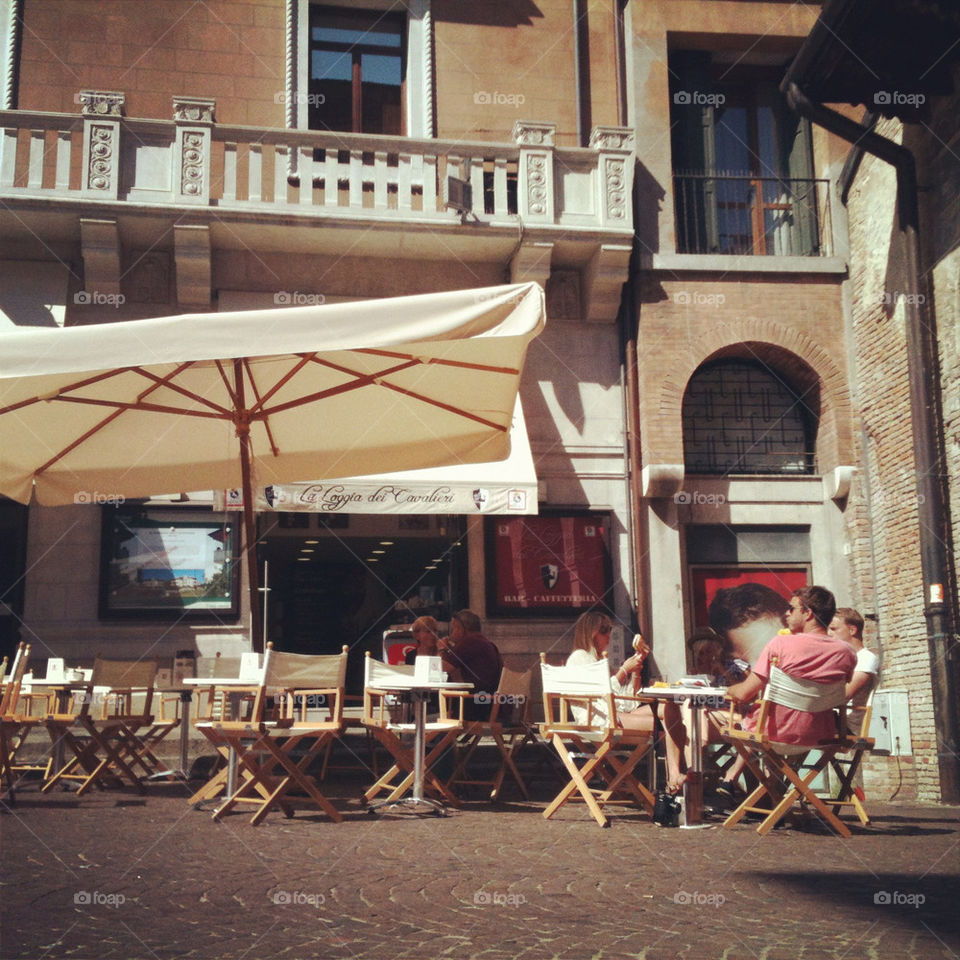 italy people coffee square by sophie_mulder