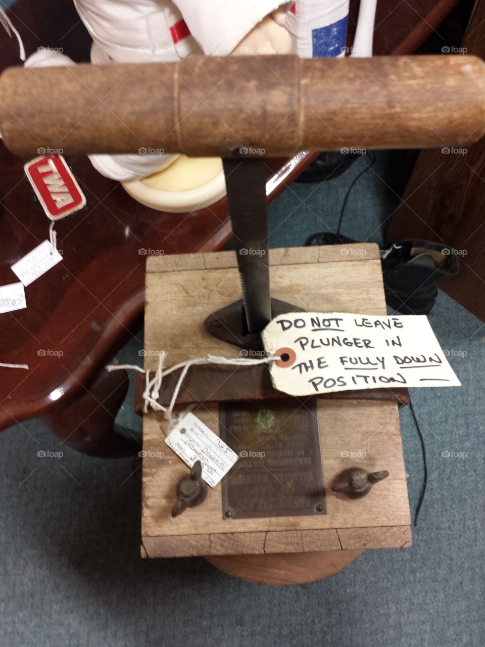 Antique Dynamite Detonation Box