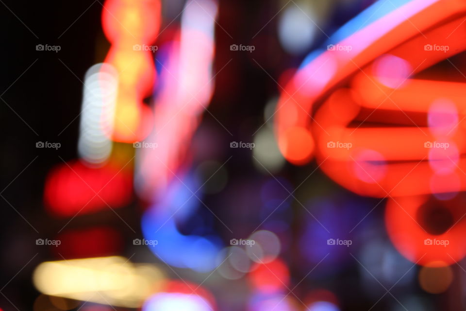 Blur in Times square 