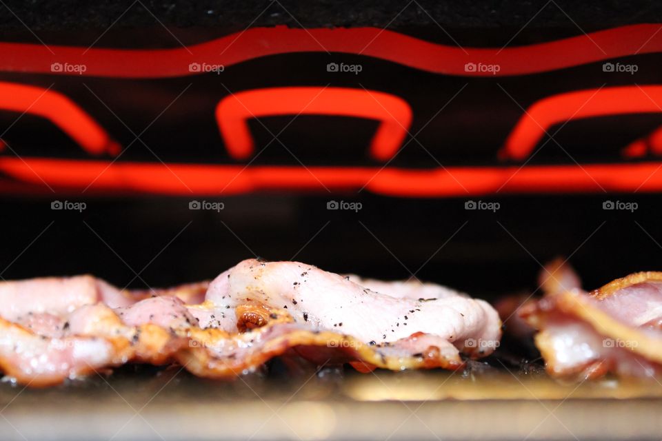 Bacon grilling