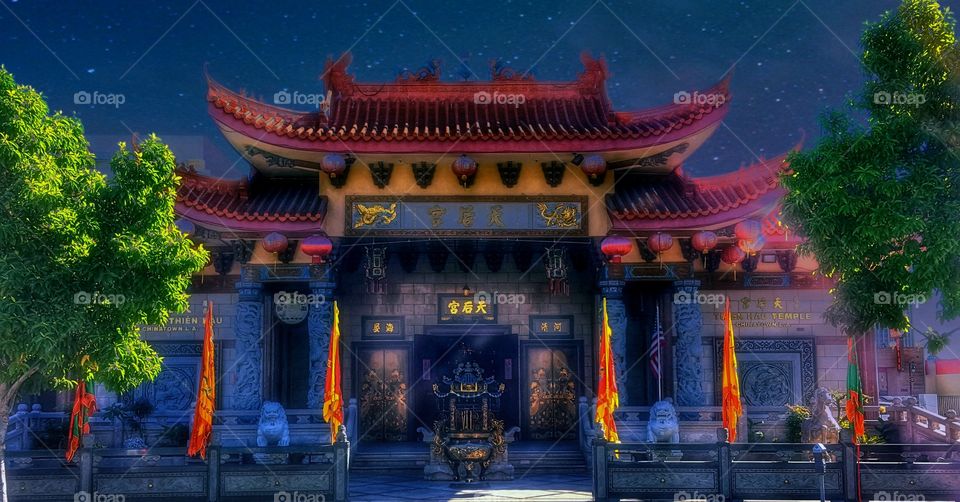 Thien Hau Temple, Chinatown, Los Angeles