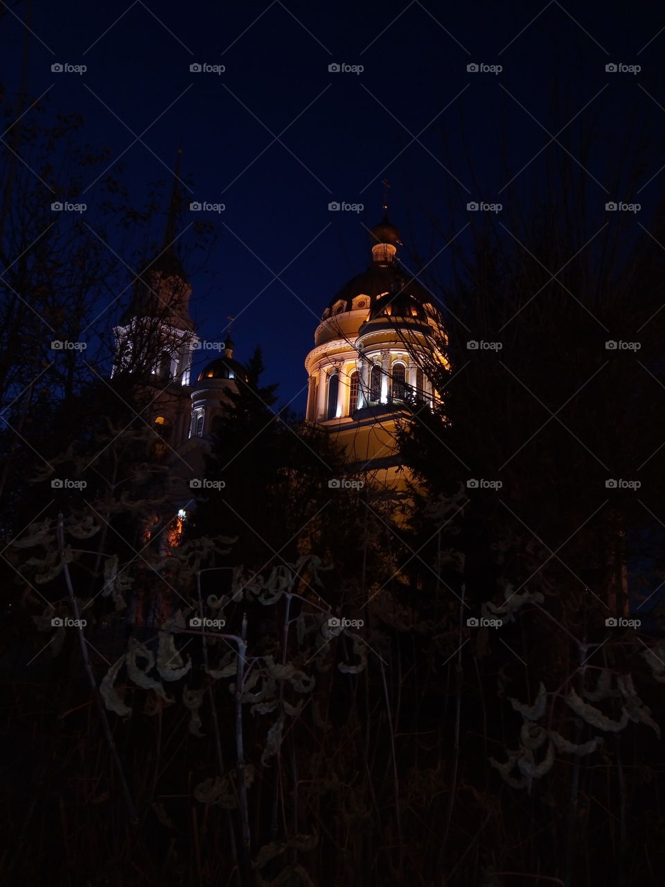 вечер.ночь.храм.