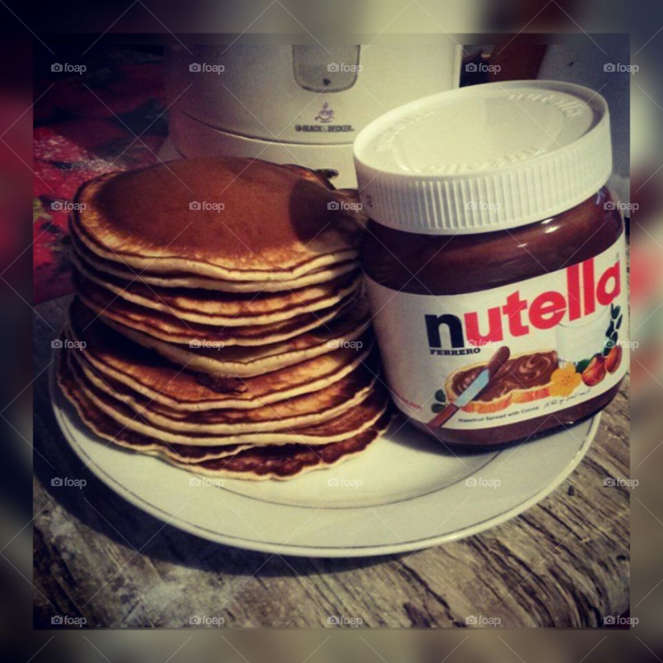 PanCake with Nutella
