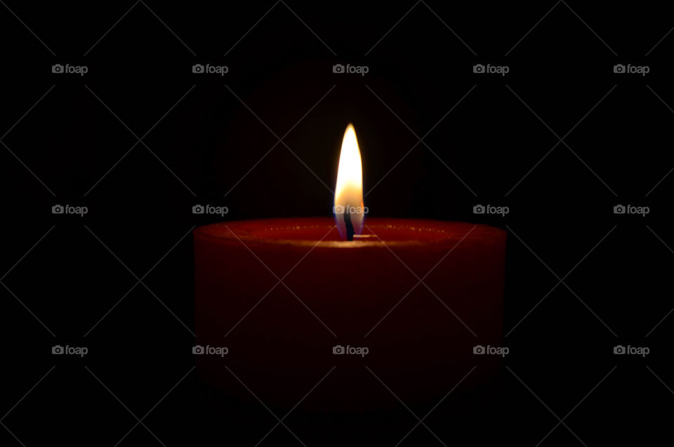 Commemorative candle