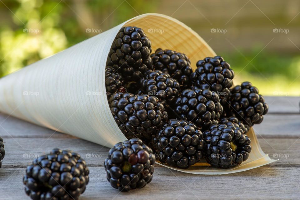 blackberries