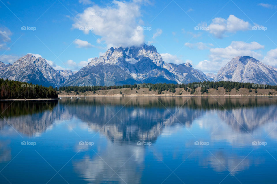 Grand Tetons reflection