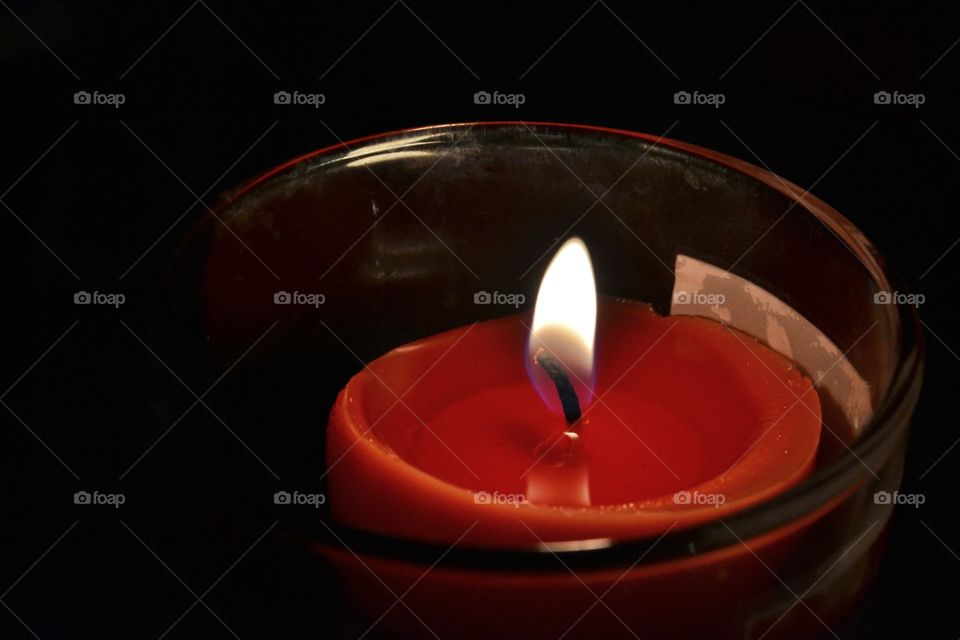 Red candle