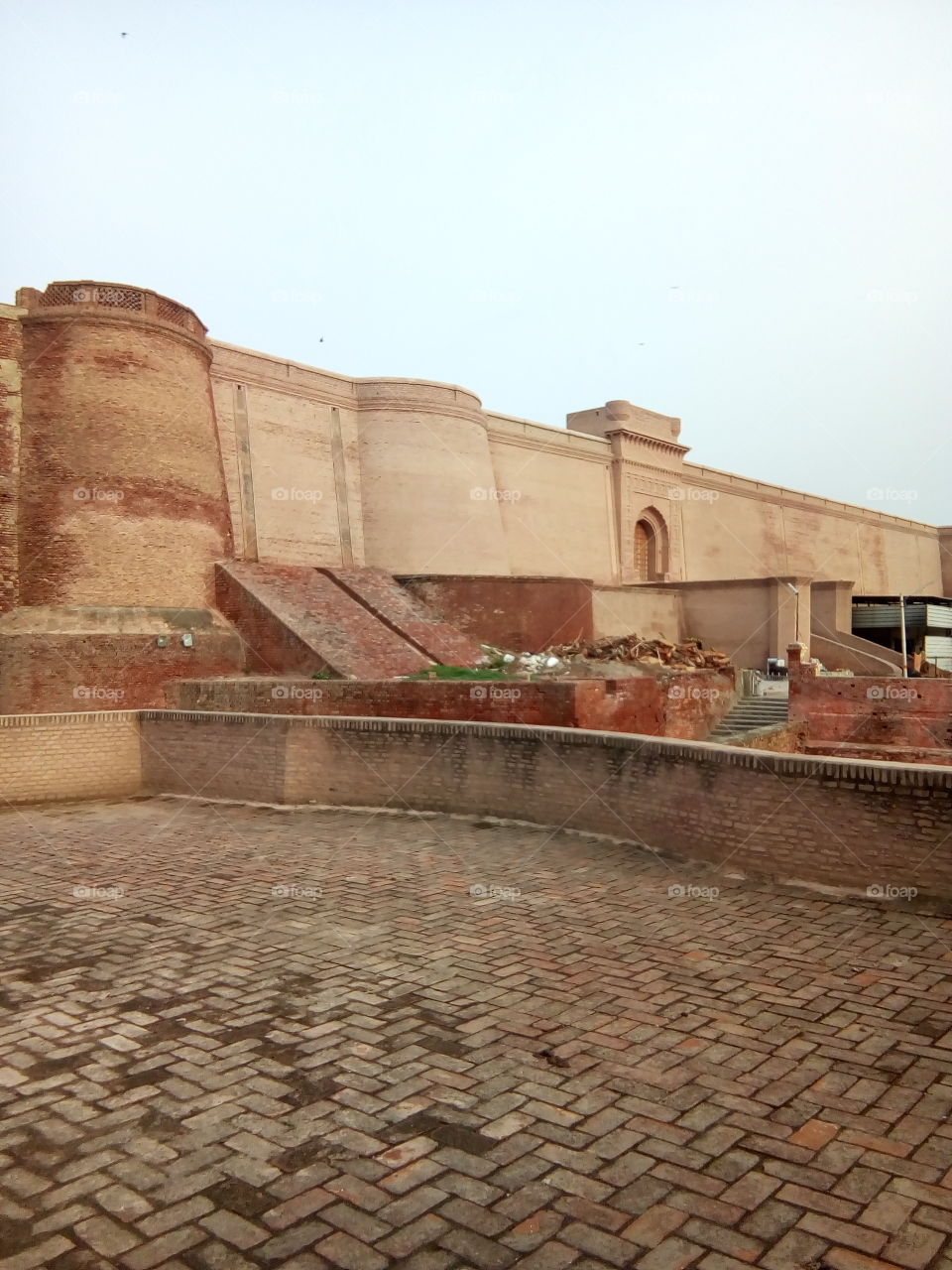 an ancient fort of Bathinda city- a monument protected by Govt Of India- inner part.