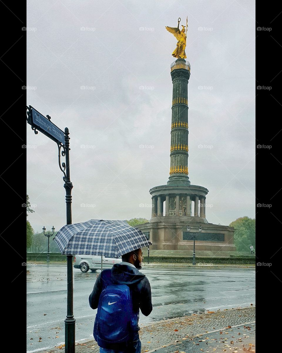 A refreshing cold rainy day.