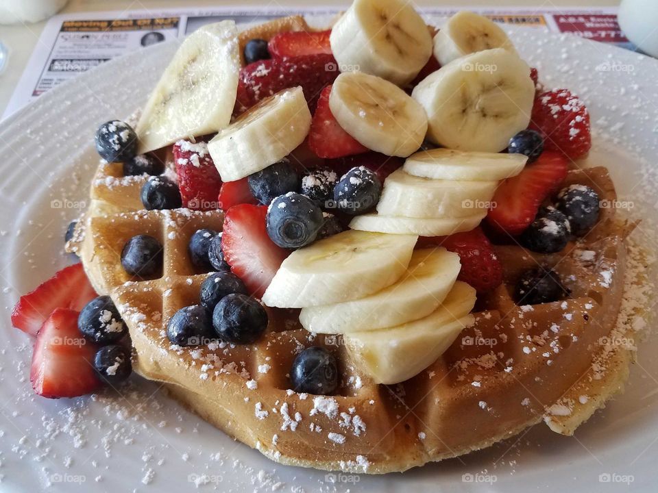 delicious waffle