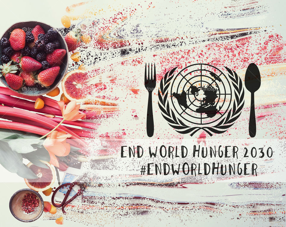 End world hunger 2030